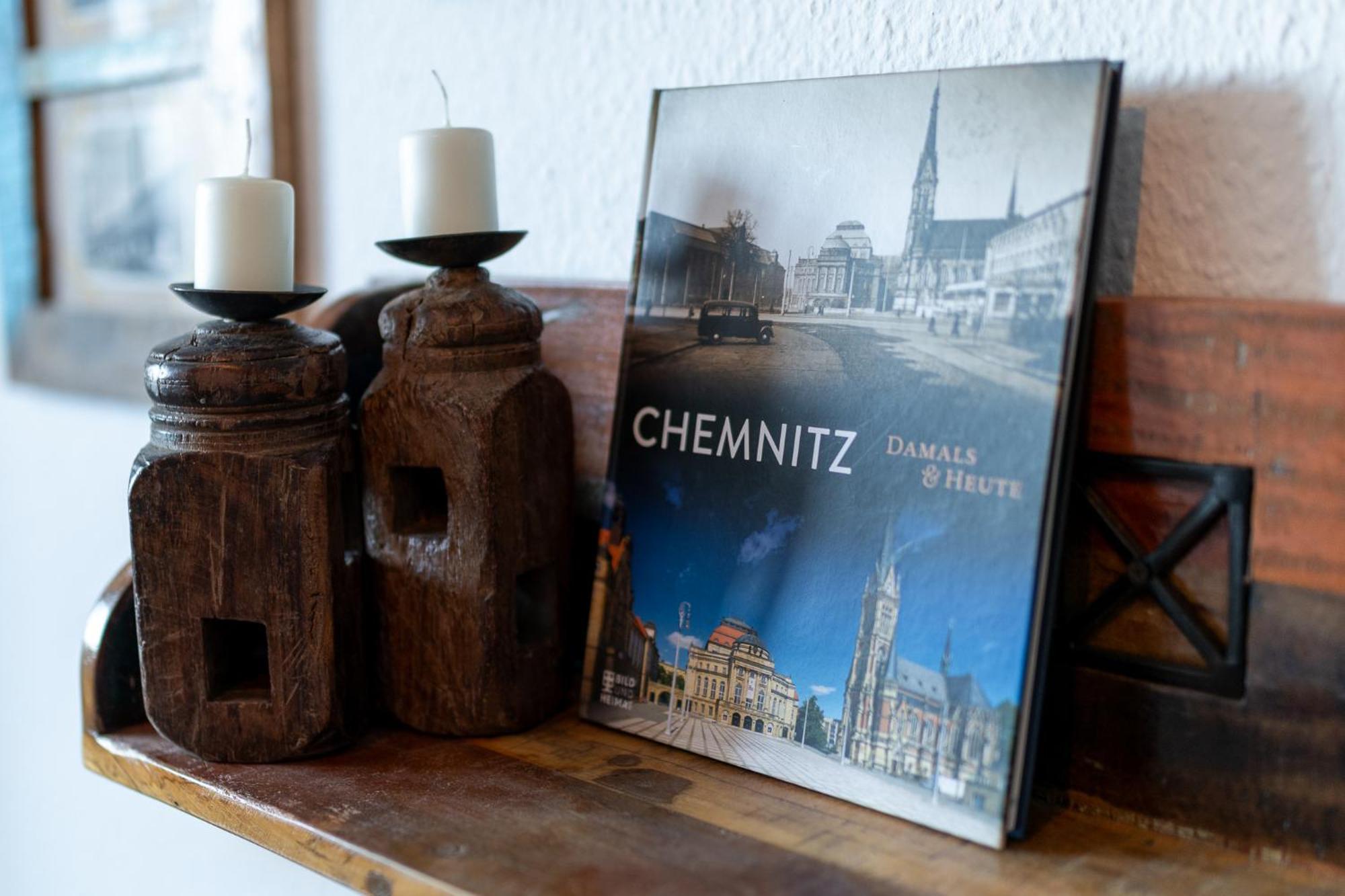 Schlossberg-Domizil Mit Weitblick - Arbeitsplatz, Balkon, Netflix, Badewanne & Yogamatte Chemnitz Bagian luar foto