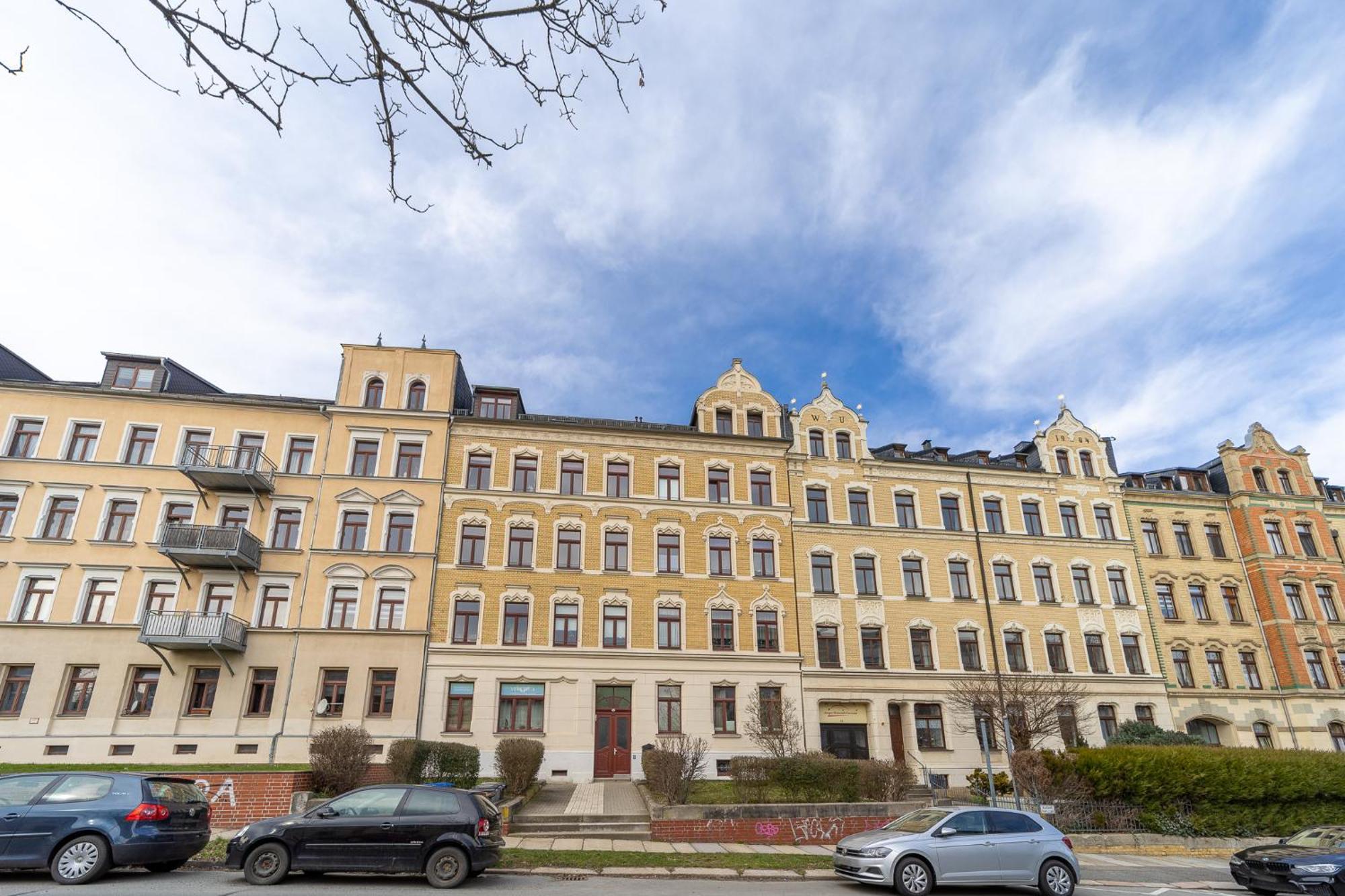 Schlossberg-Domizil Mit Weitblick - Arbeitsplatz, Balkon, Netflix, Badewanne & Yogamatte Chemnitz Bagian luar foto